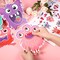 24 Pieces Valentines Day Craft Kits for Kids, DIY Craft Ornament Valentine Class Game Activities Make Your Own Valentine Cards